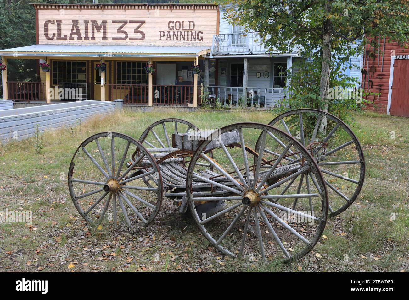 Klondike gold fields Stock Photo Alamy