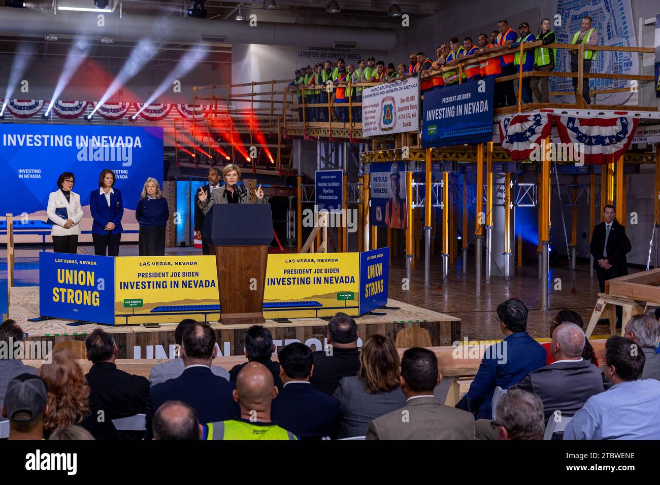 Las Vegas, USA. 08th Dec, 2023. Representative Susie Lee, DNV 3rd