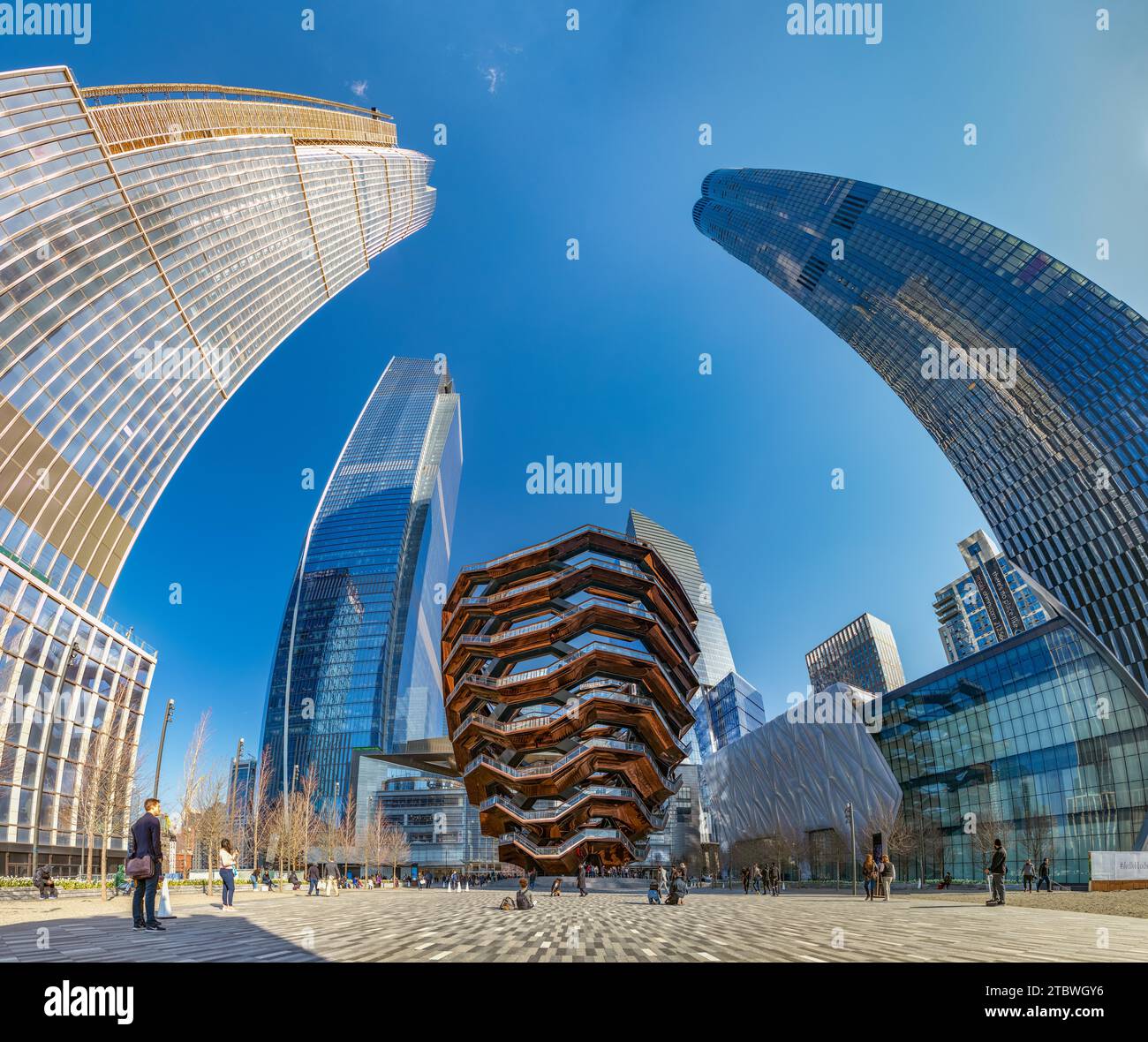 High rise buildings at hudson yards hi-res stock photography and images ...