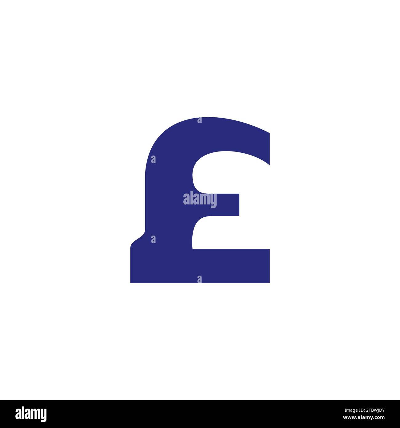 letter le simple geometric curves lgoo vector Stock Vector