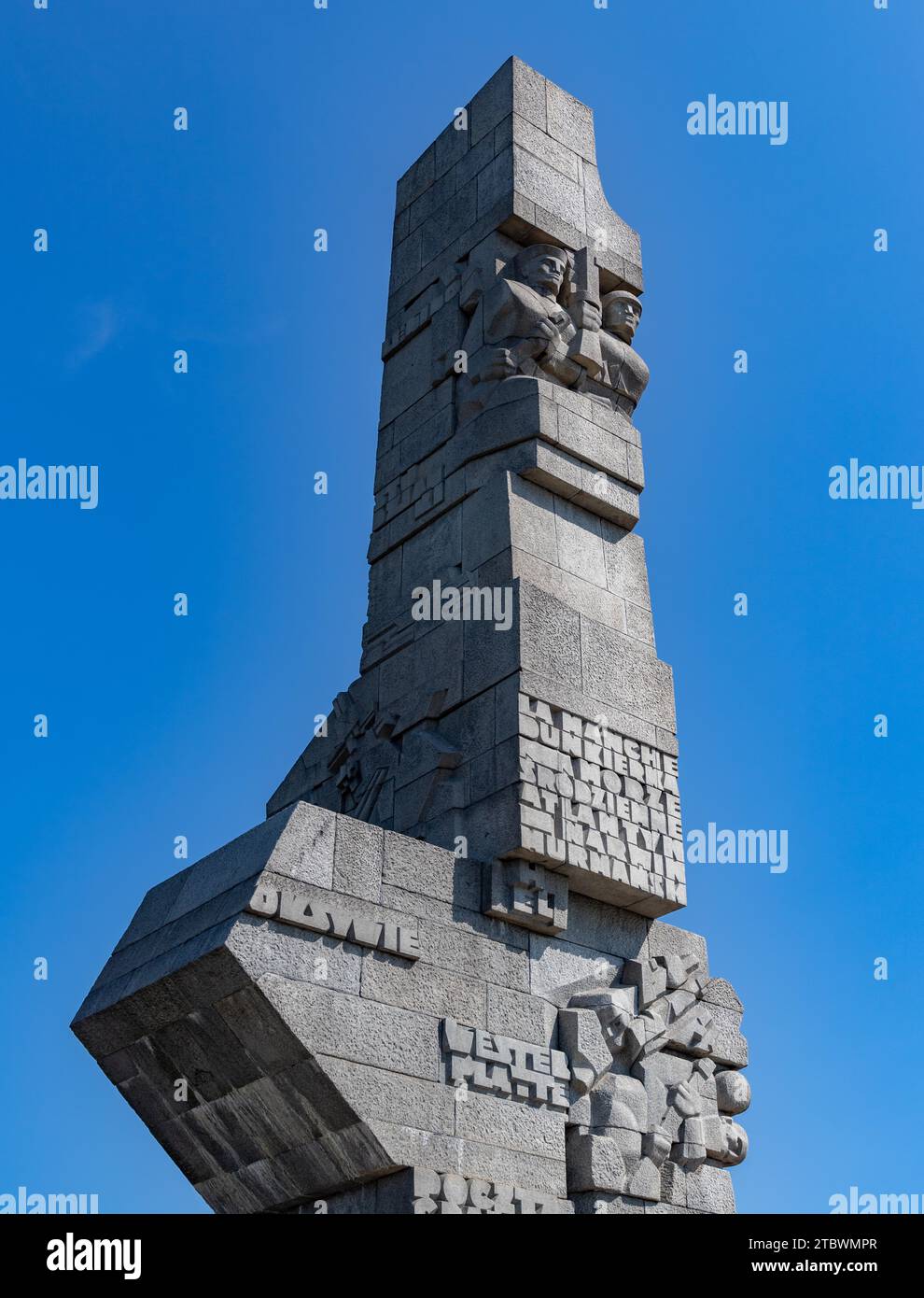 A picture of the Westerplatte Monument Stock Photo