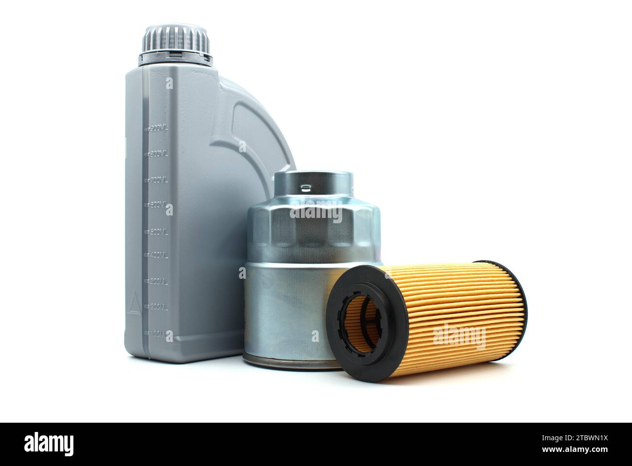 Oil and filter replacing maintenance. Car servicing, automotive