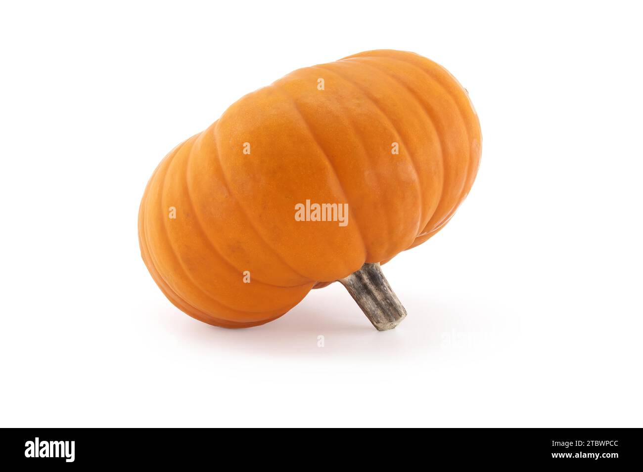 Orange pumpkin isolated on white background Stock Photo - Alamy