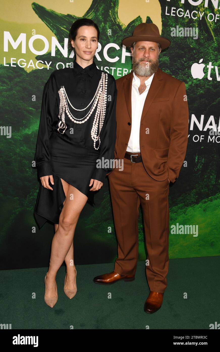 Beverly Hills, Ca. 8th Dec, 2023. Elisa Lasowski and Joe Tippett at