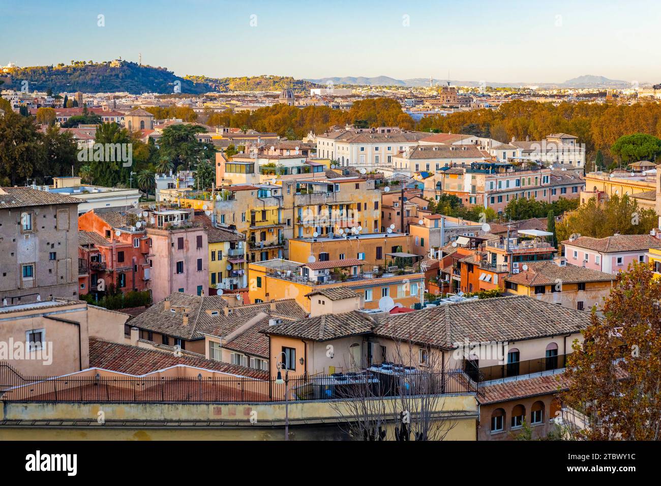 Rome aerial city hi-res stock photography and images - Alamy