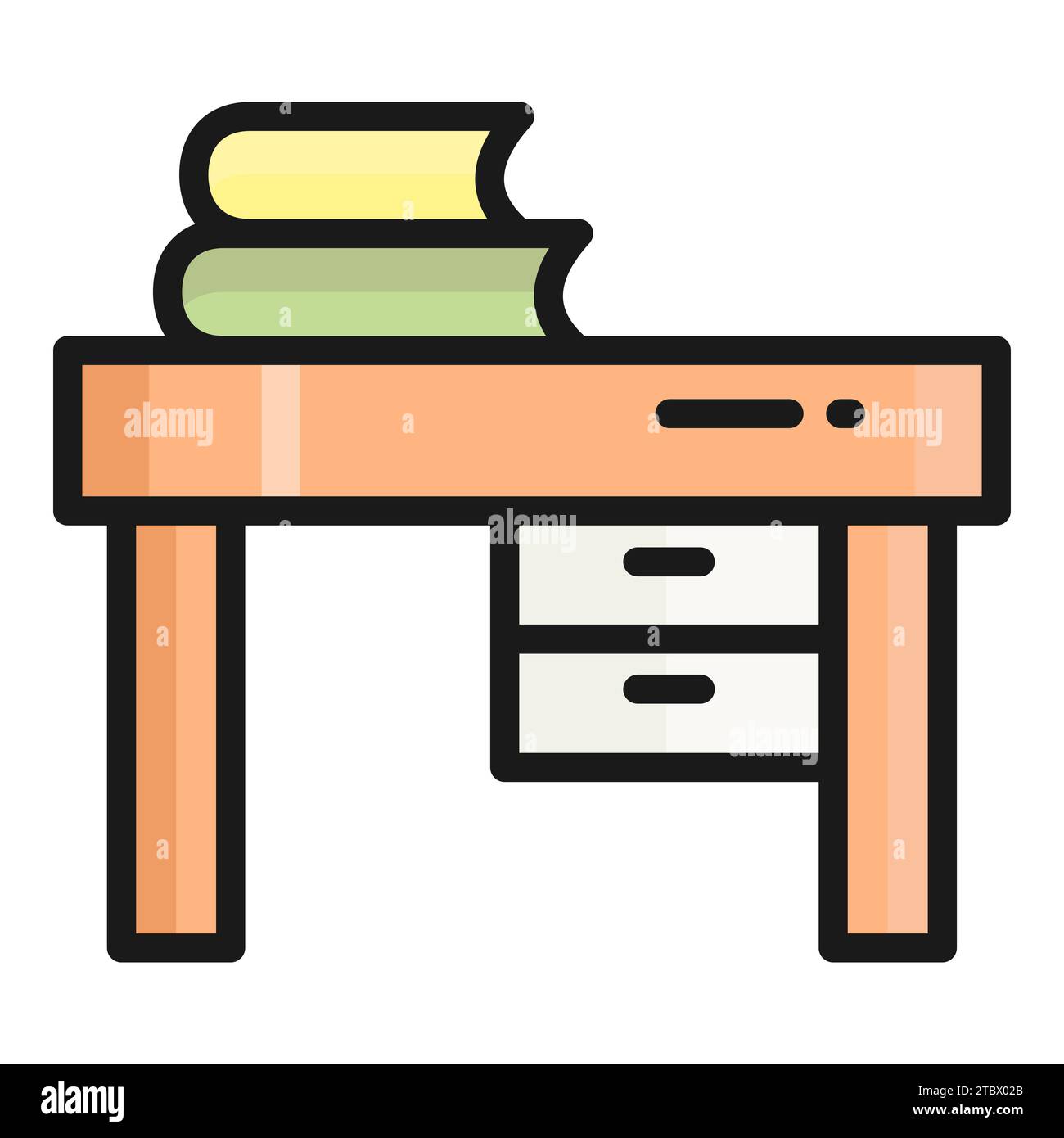 Table with a computer or workplace drawn by hand doodle style. Vector -… |  Perspective drawing architecture, Interior design sketches, Interior  architecture drawing