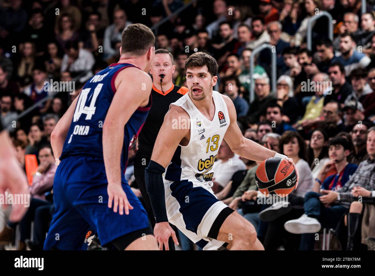 Tarok Biberovic of Fenerbahce during the Turkish Airlines EuroLeague ...