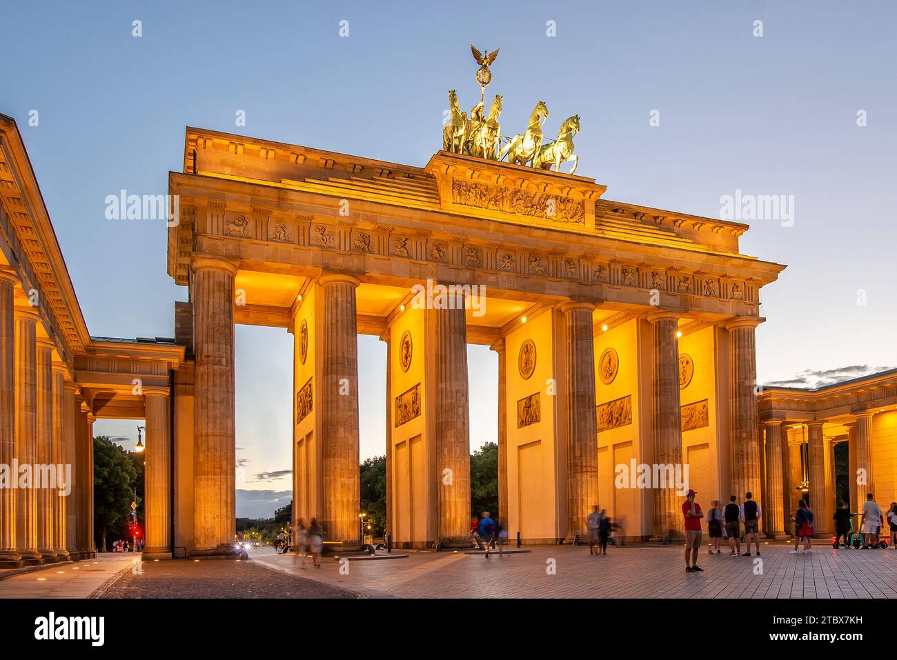 Brandenburg Gate (Brandenburger Tor) Berlin, Germany