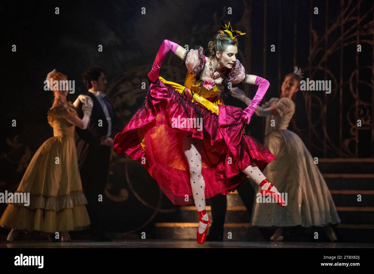 Dancers on stage during the dress run for Scottish Ballet's production