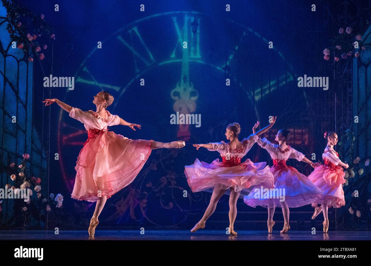 Dancers on stage during the dress run for Scottish Ballet's production
