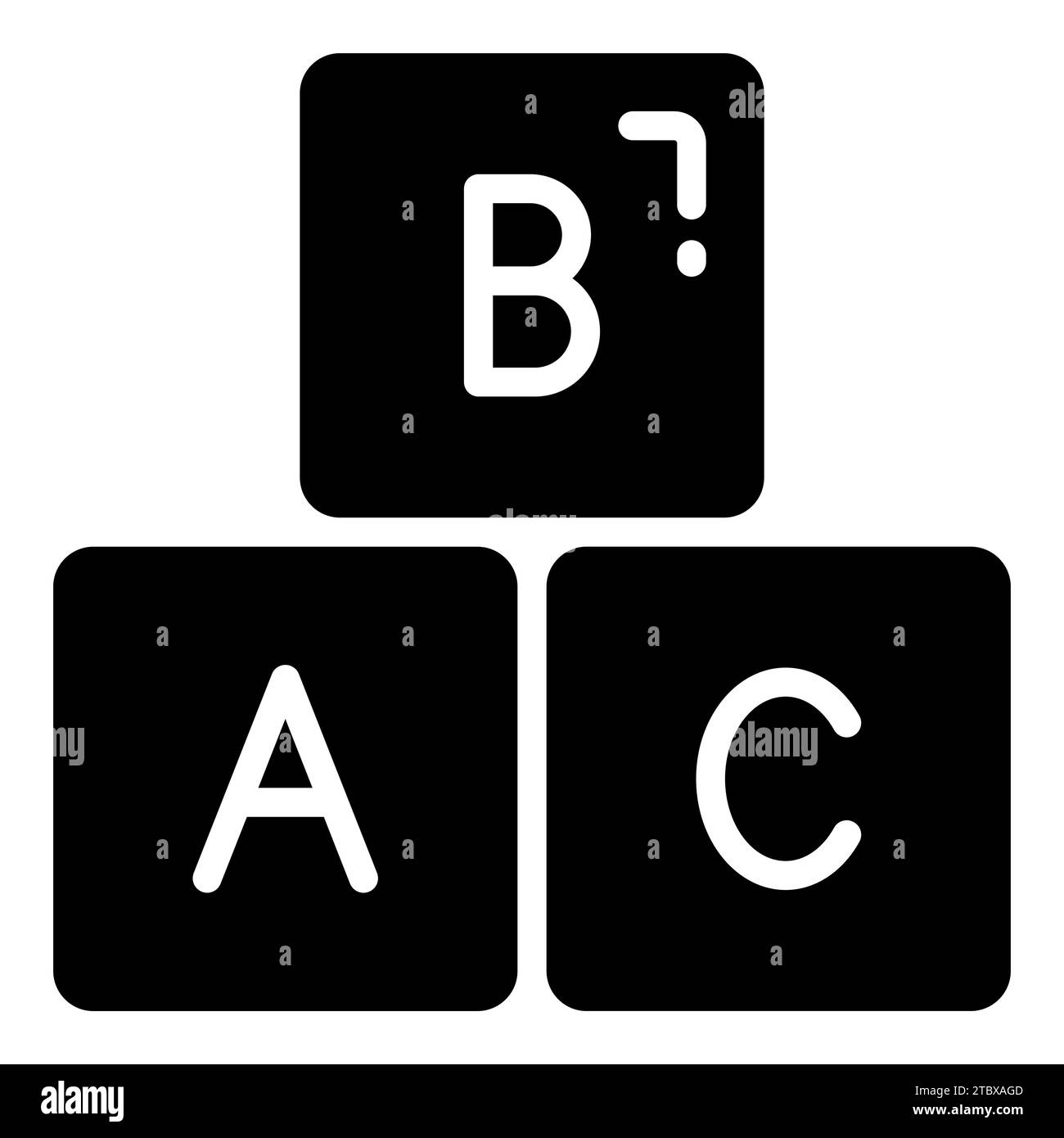 Alphabets vector hi-res stock photography and images - Alamy