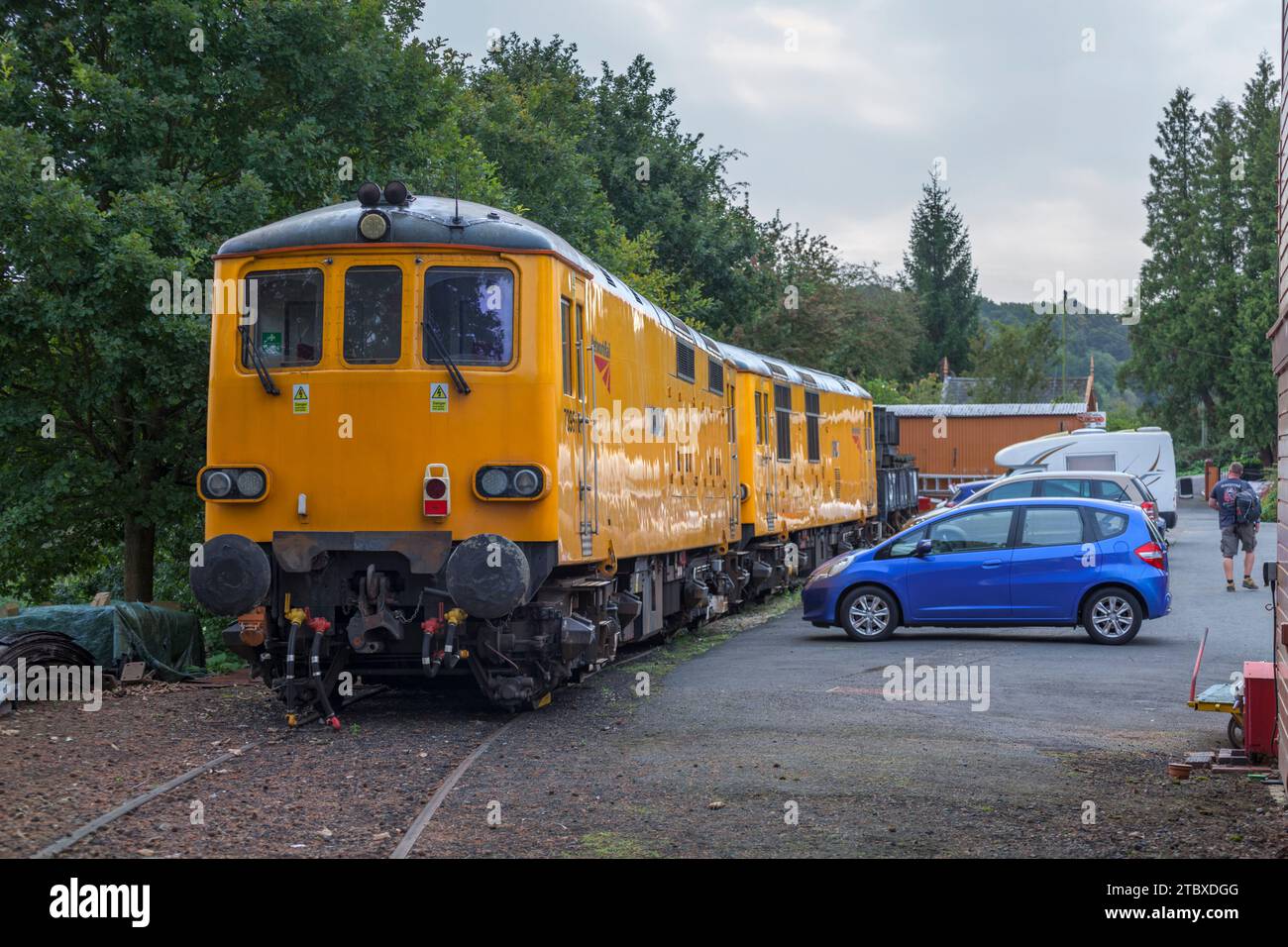 Arley, Severn Valley Railway, class 73 electro diesel locomotives 73951 ...