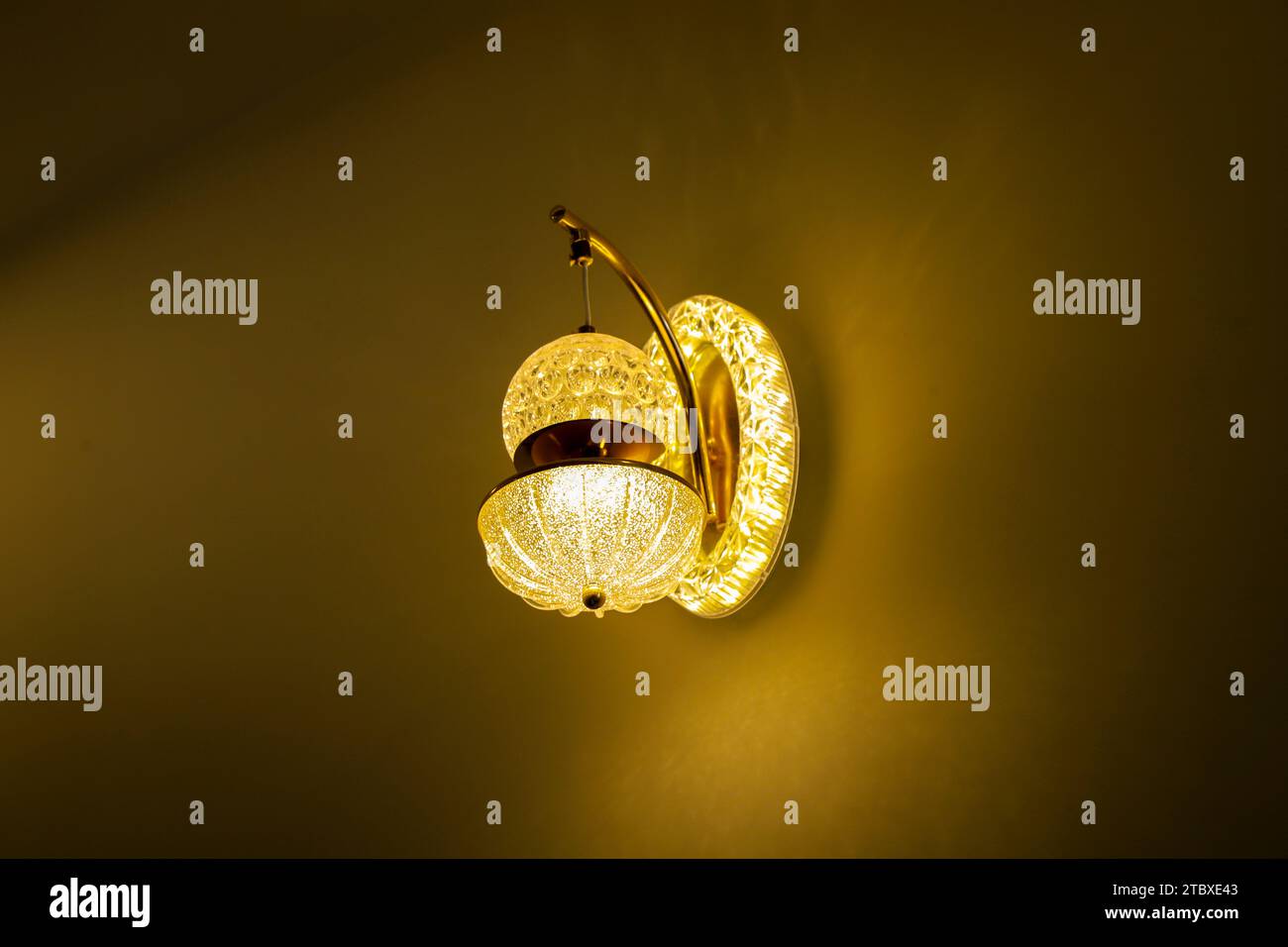Interior lighting  is like a beautiful it make happynes Stock Photo