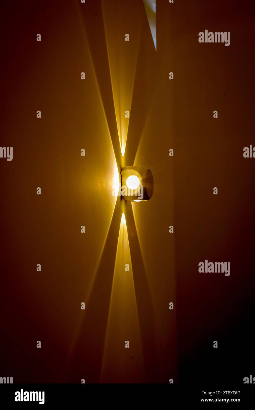 Interior lighting  is like a beautiful it make happynes Stock Photo