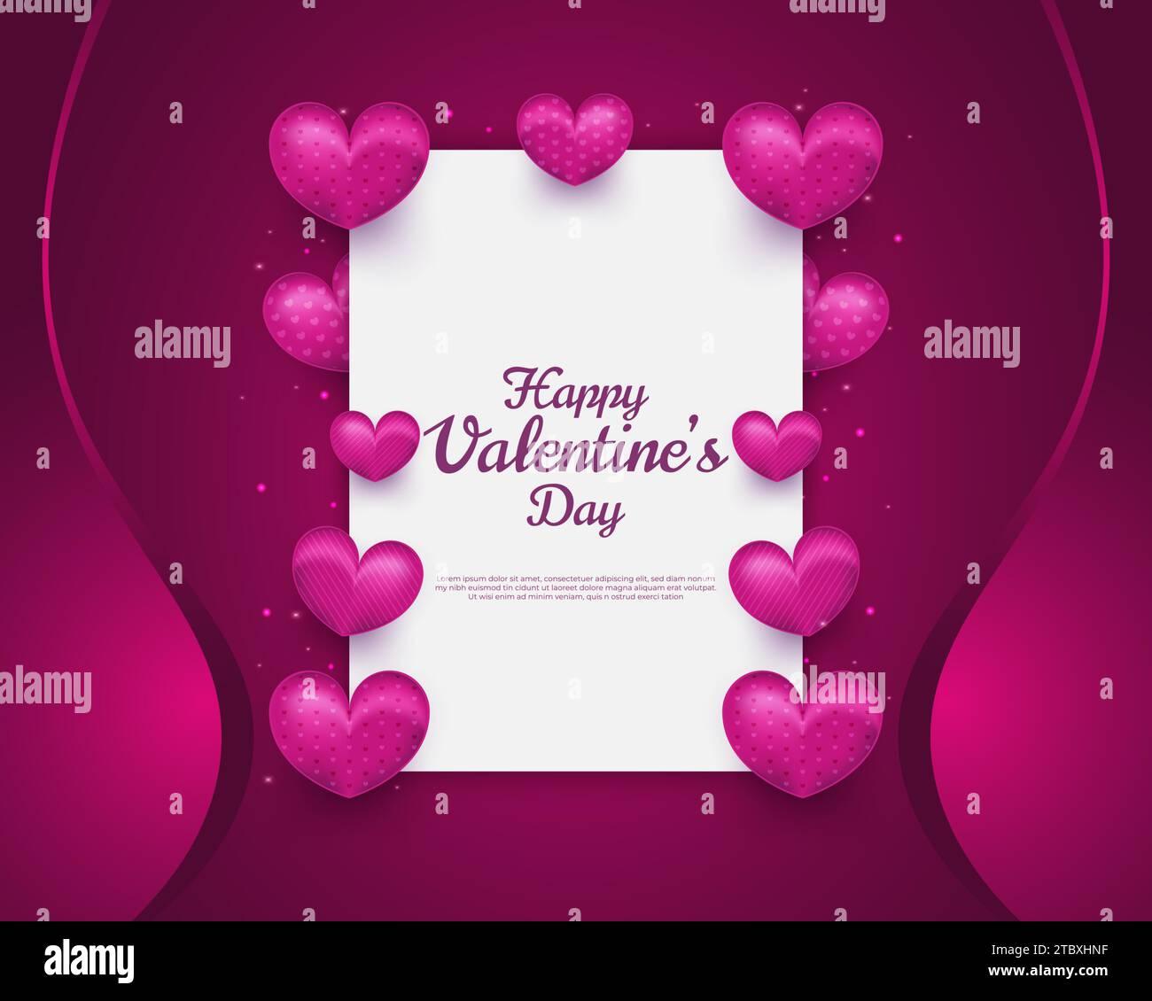 Romantic happy valentines day calligraphy hi-res stock photography and  images - Page 15 - Alamy