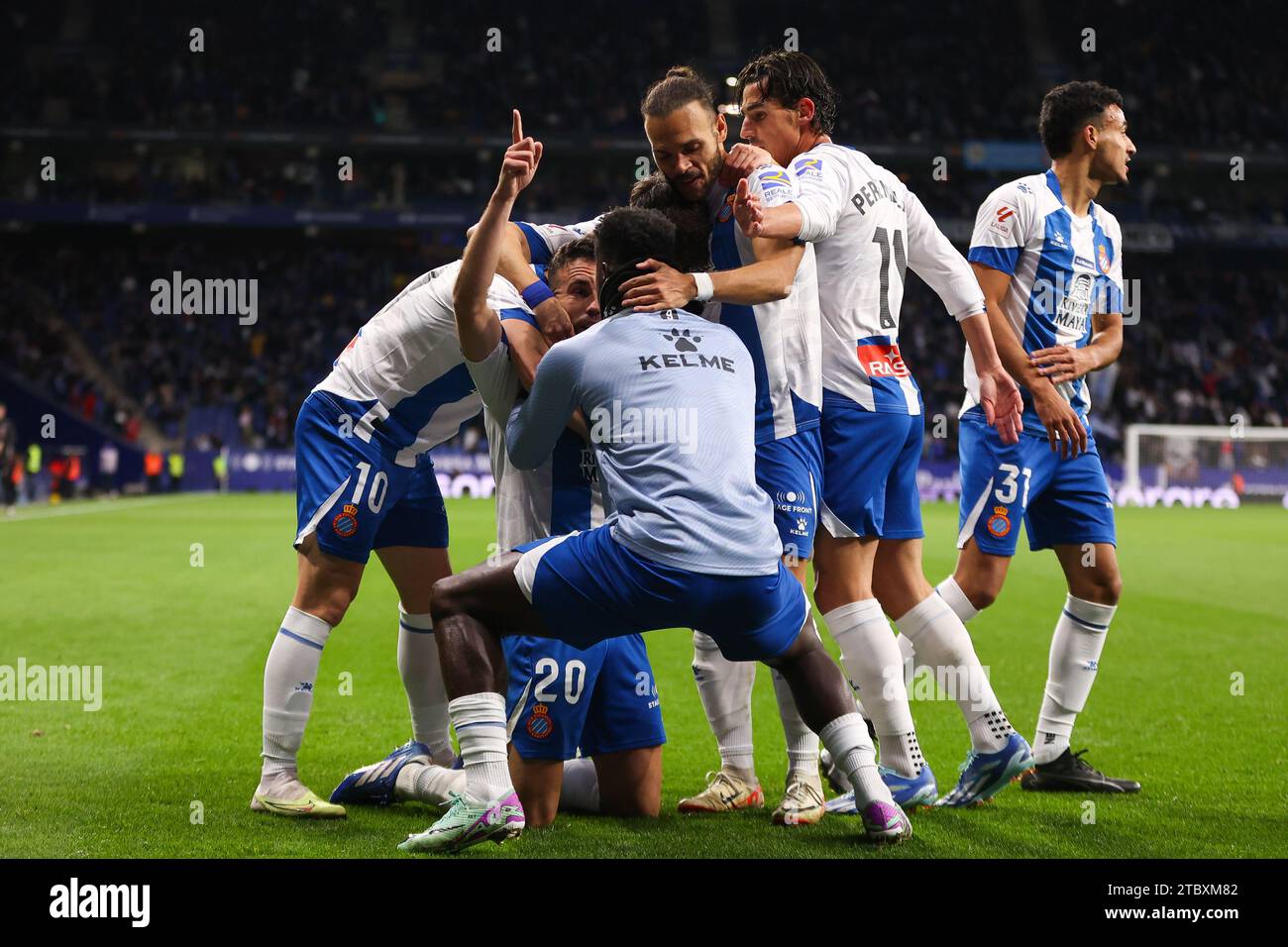 Real zaragoza players celebrate goal hi-res stock photography and images -  Alamy