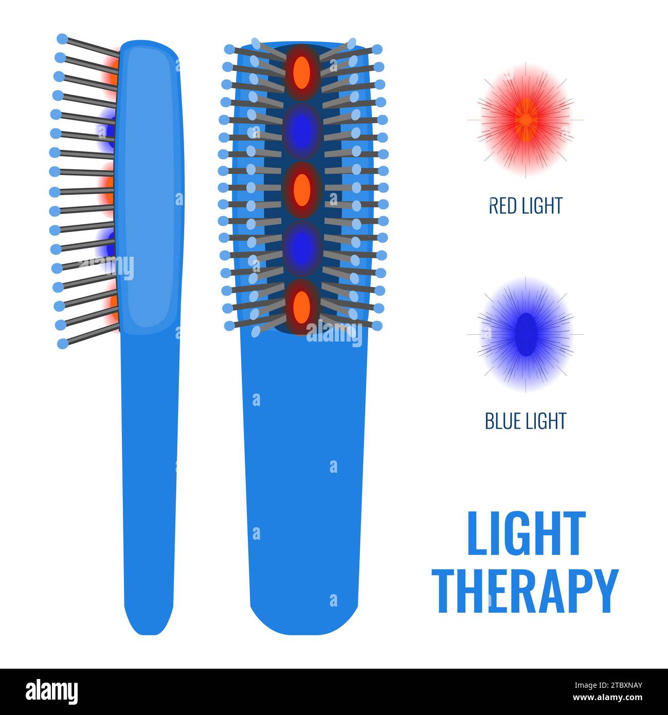 Light therapy, conceptual illustration Stock Photo Alamy