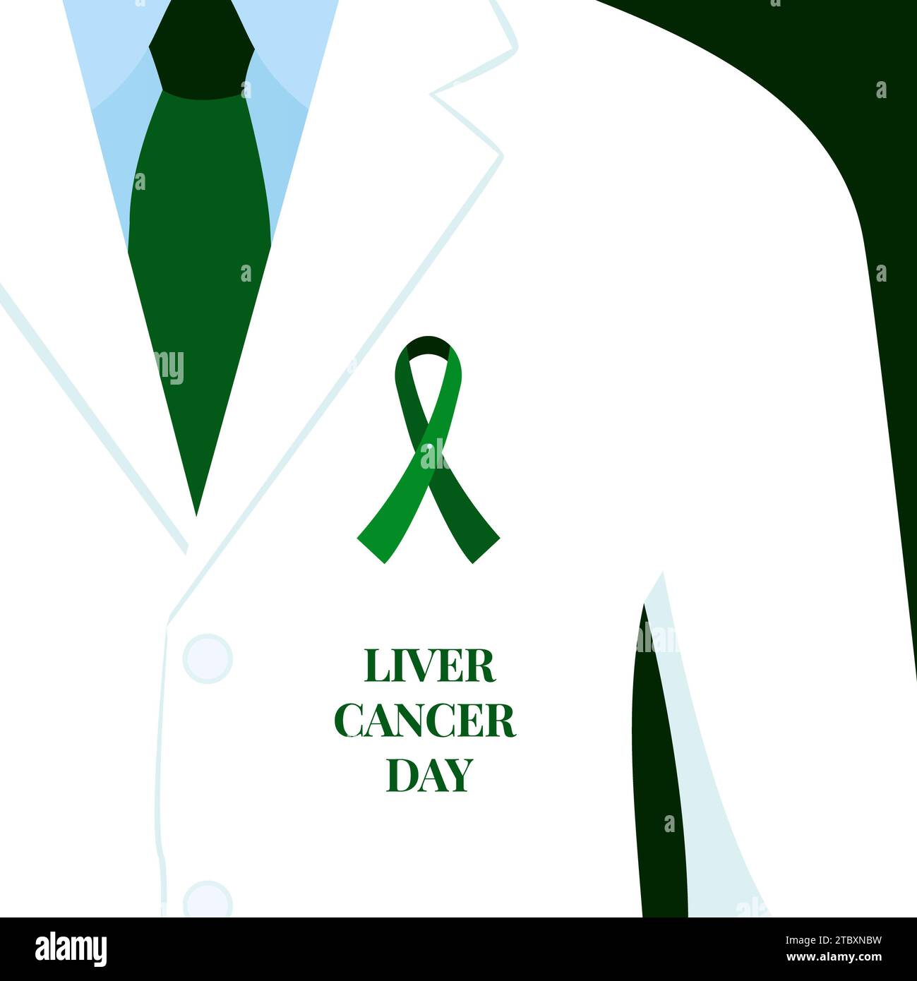 Liver cancer, conceptual illustration Stock Photo