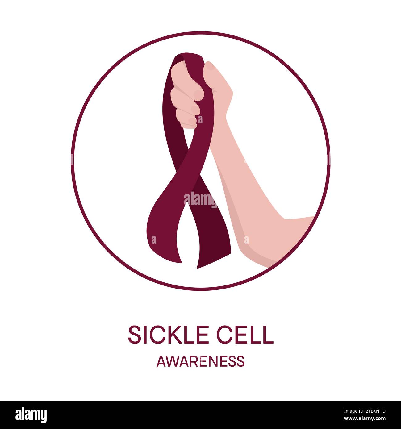 Sickle cell disease, conceptual illustration Stock Photo Alamy