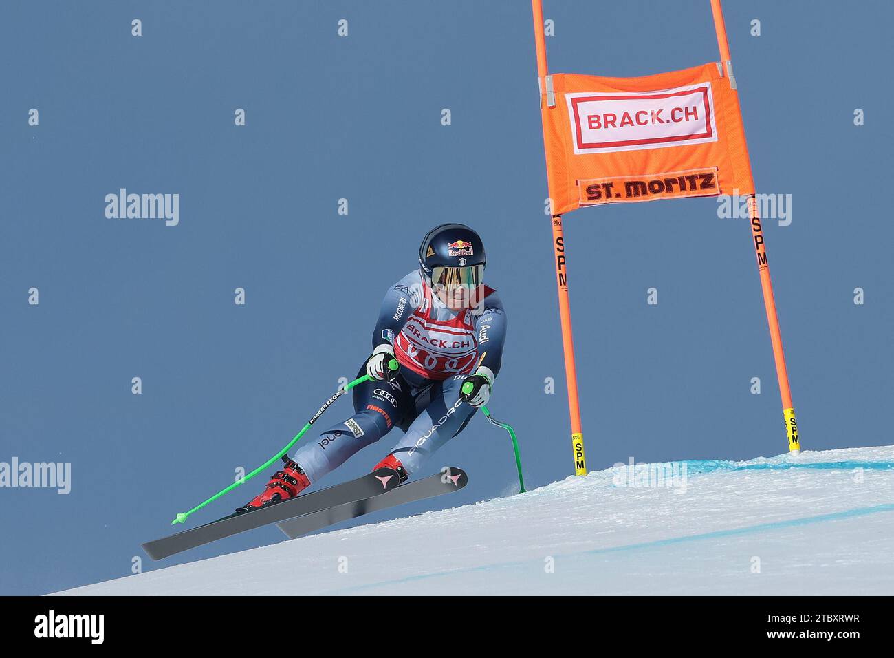 St.Moritz, Switzerland. 09th Dec, 2023. ALPINE SKIING - FIS WC 2023-2024 Women's World Cup DH Image shows: GOGGIA Sofia (ITA) - SECOND CLASSIFIED Credit: Independent Photo Agency/Alamy Live News Stock Photo