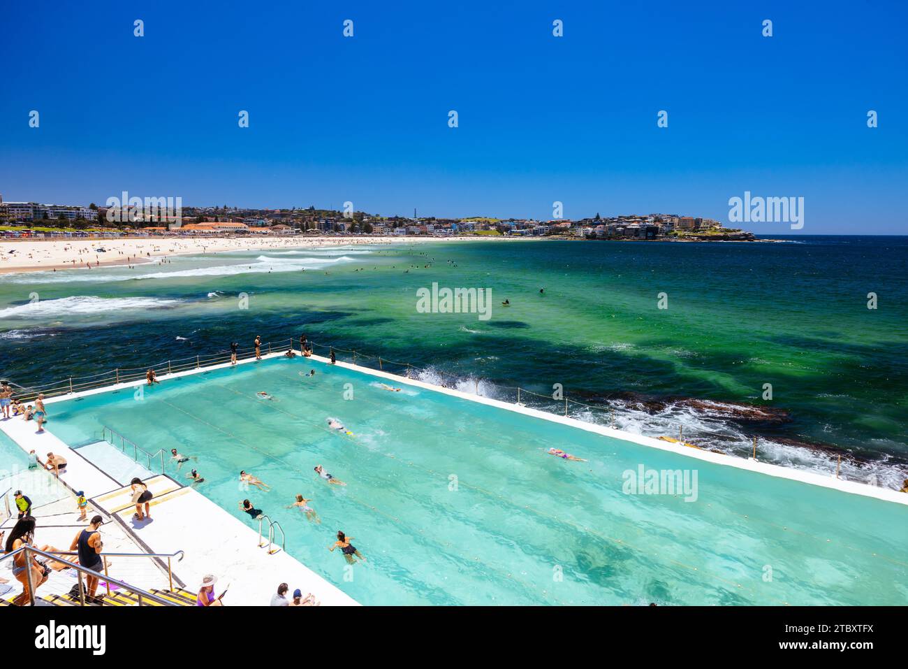Bondi Beach in Sydney Australia Stock Photo