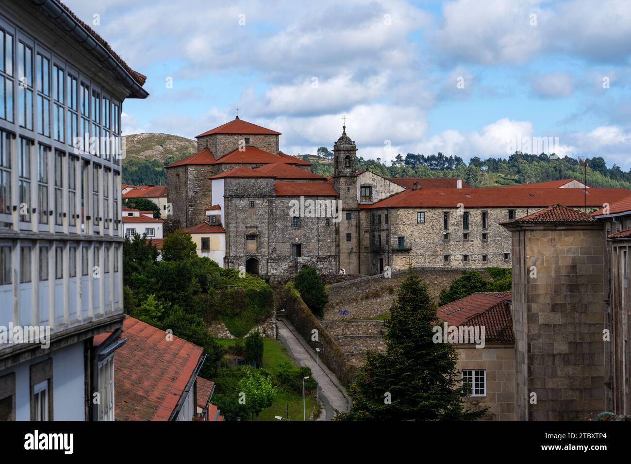 Convento de Belvís, Santiago de Compostela, Galicia, Spain Stock Photo