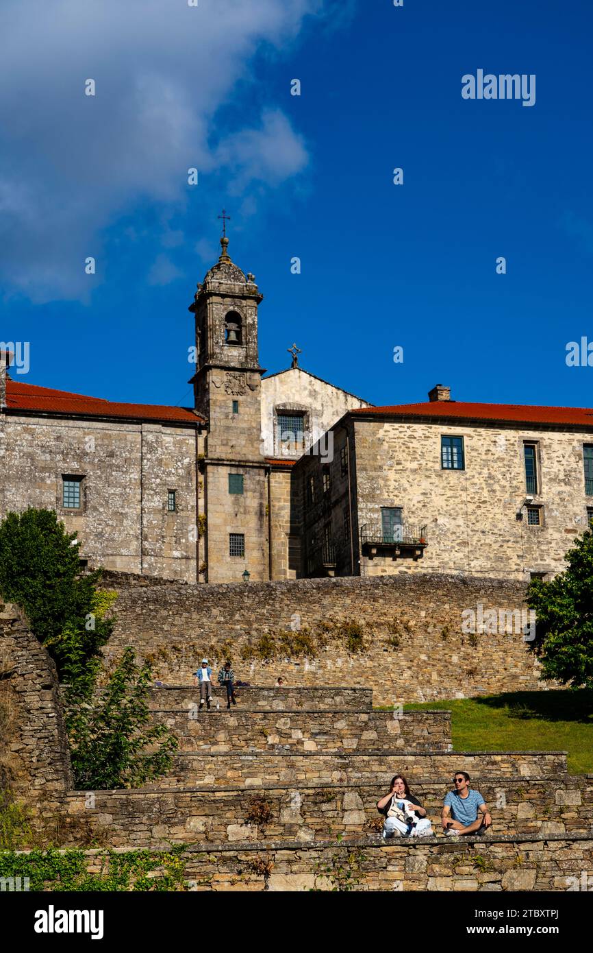 Convento de Belvís, Santiago de Compostela, Galicia, Spain Stock Photo