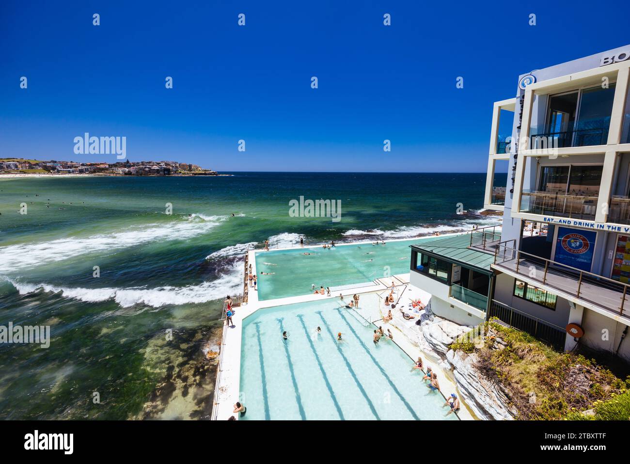 Bondi Beach in Sydney Australia Stock Photo