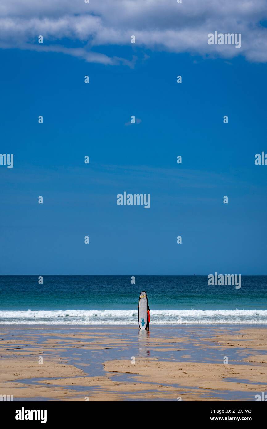 Praia de Louro, Galicia Stock Photo