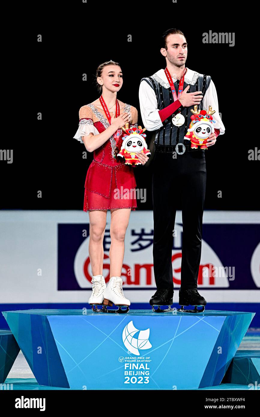 Junior Pairs Awards, Anastasiia METELKINA & Luka BERULAVA (GEO) first