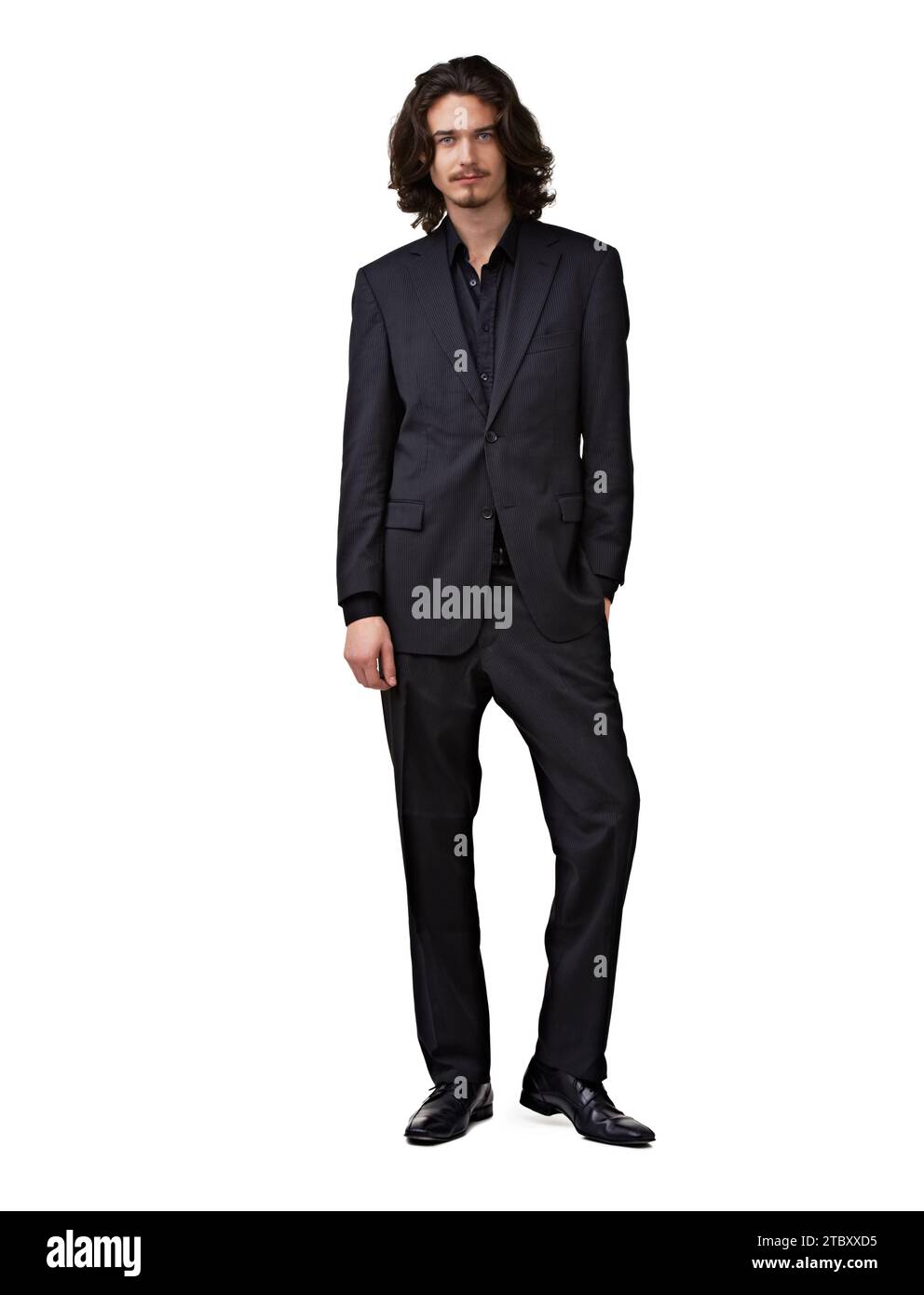 Fashion suit, portrait and studio man with formal outfit, business
