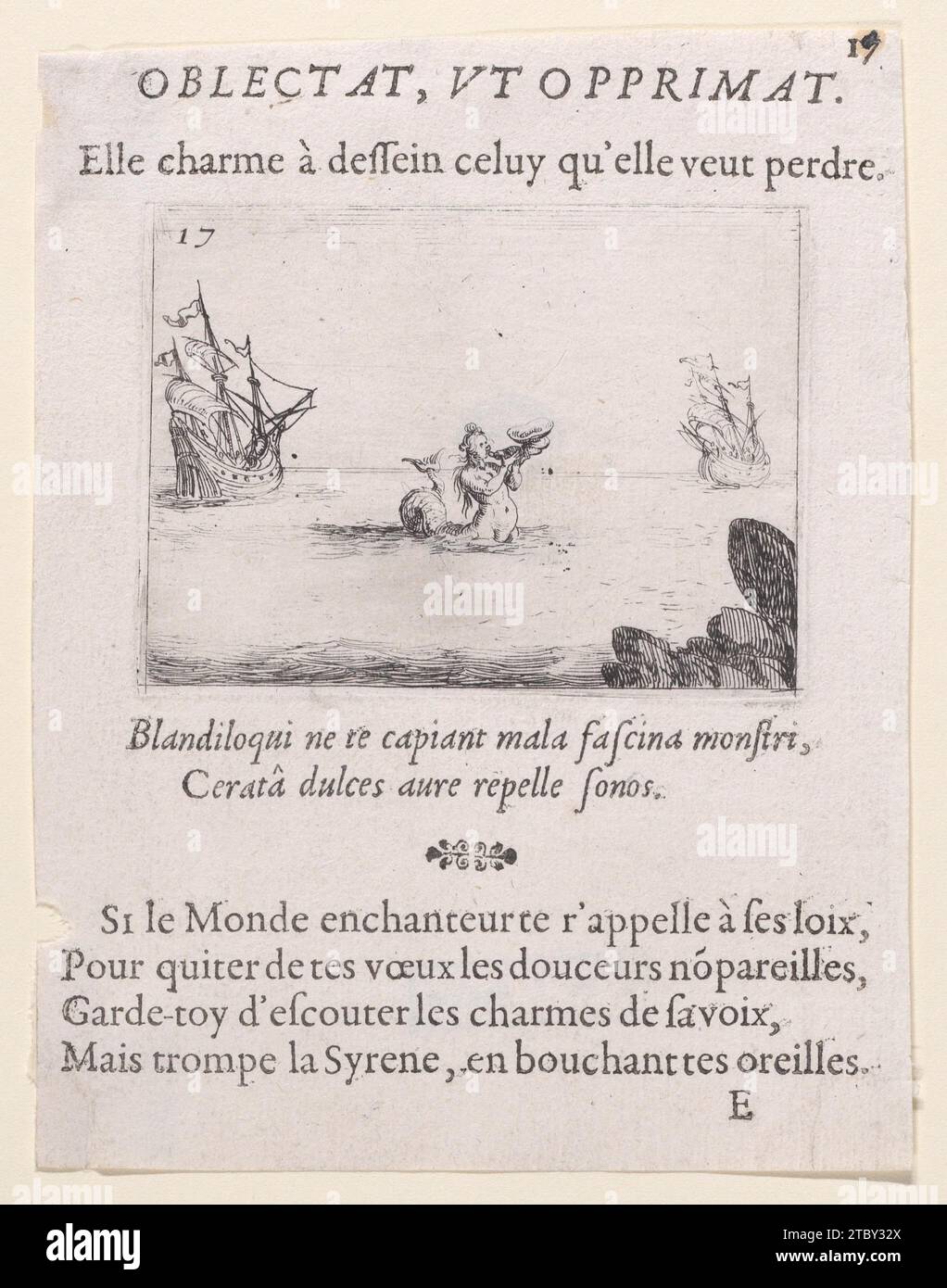 Une Sirene entre deux Vaisseaux (A Siren Between Two Ships), from Lux