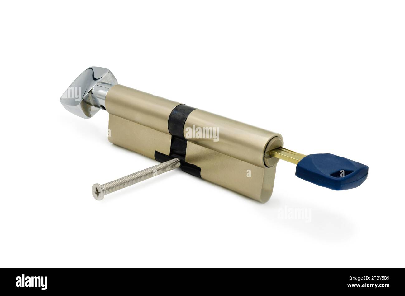 Pin toggle switch for internal cylinder lock mechanism with one key