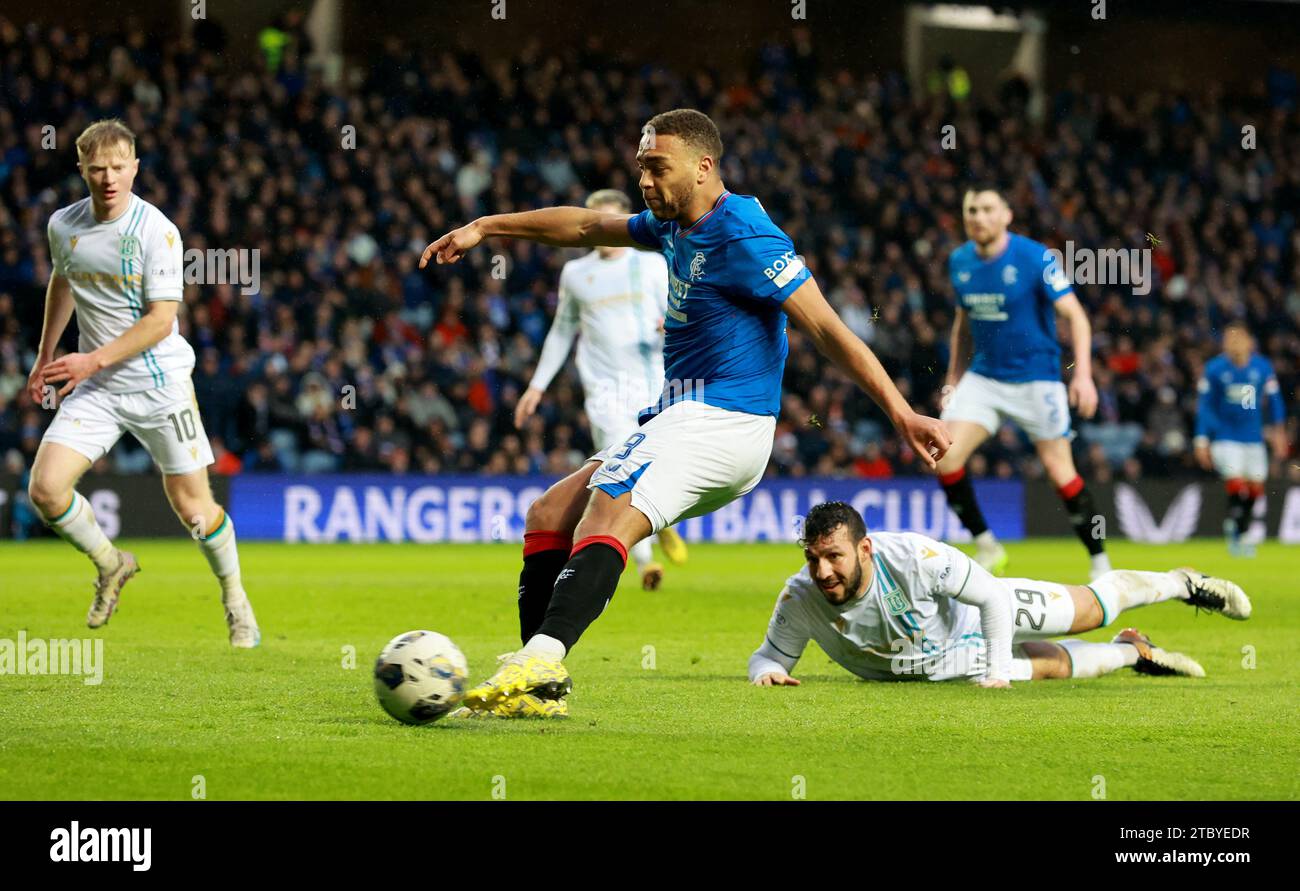 Rangers' Cyriel Dessers Scores His Teams First Goal Of The Game During ...