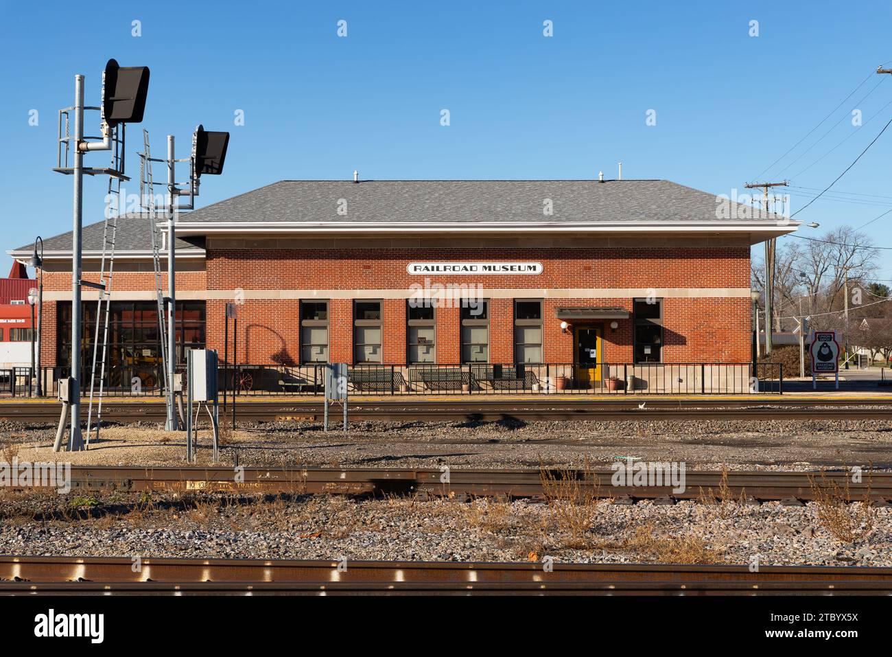 Mendota, Illinois United States December 7th, 2023 Exterior of the