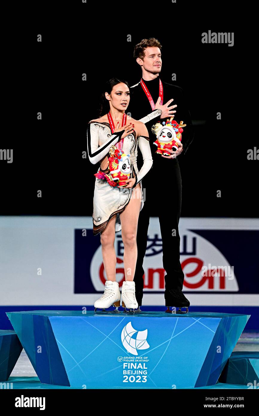 Senior Ice Dance Awards, Madison CHOCK & Evan BATES (USA) first place