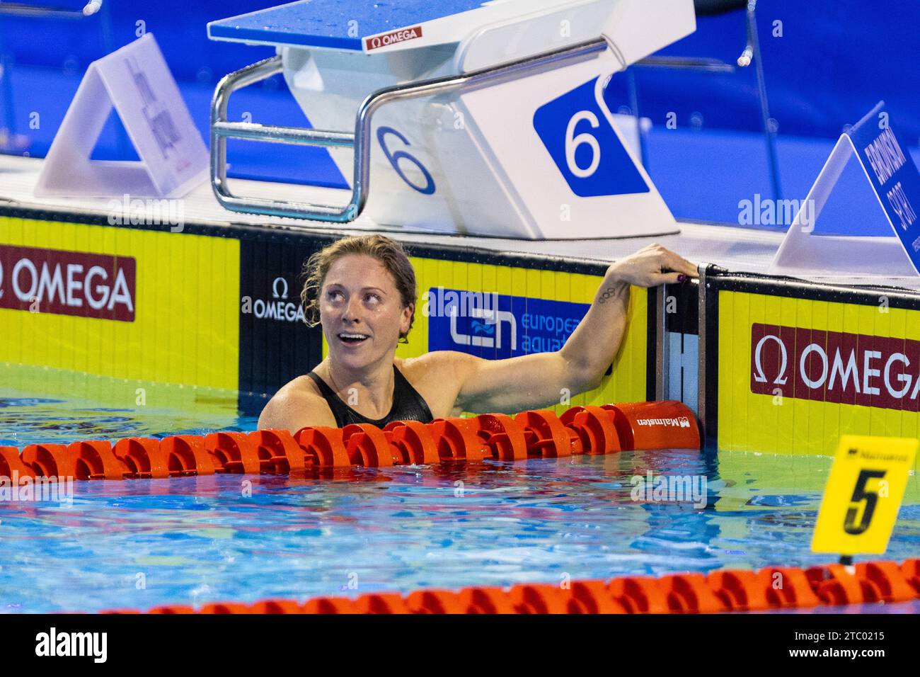 Toussaint Kira Of The Netherlands During Womenﾃ 竄ｬ邃 S 100m Backstroke