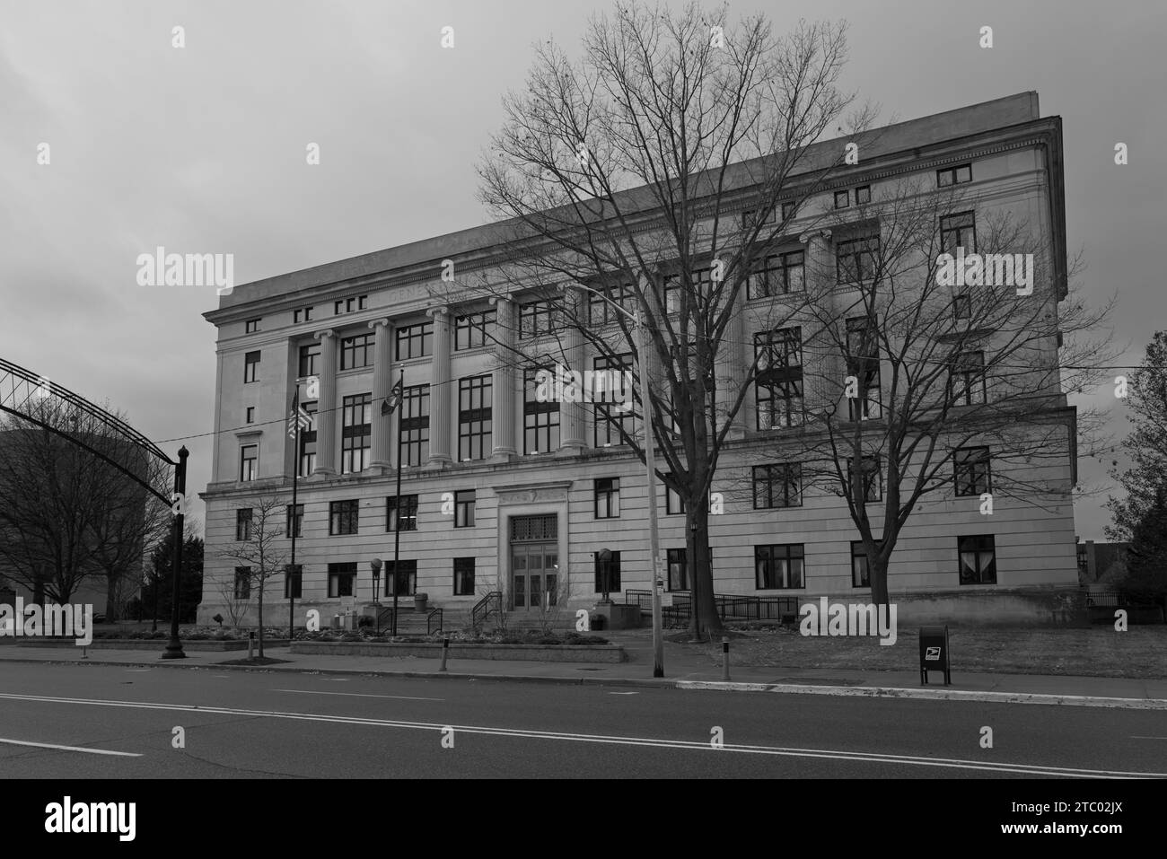Genesee County Courthouse in Flint Michigan USA Stock Photo