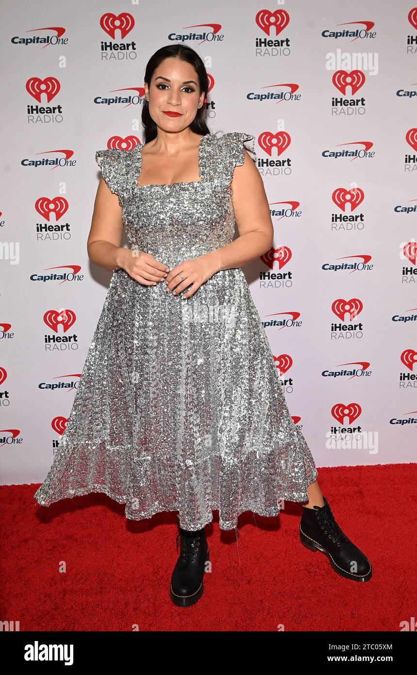 New York, USA. 09th Dec, 2023. Gina Naomi Baez attends iHeartRadio z100