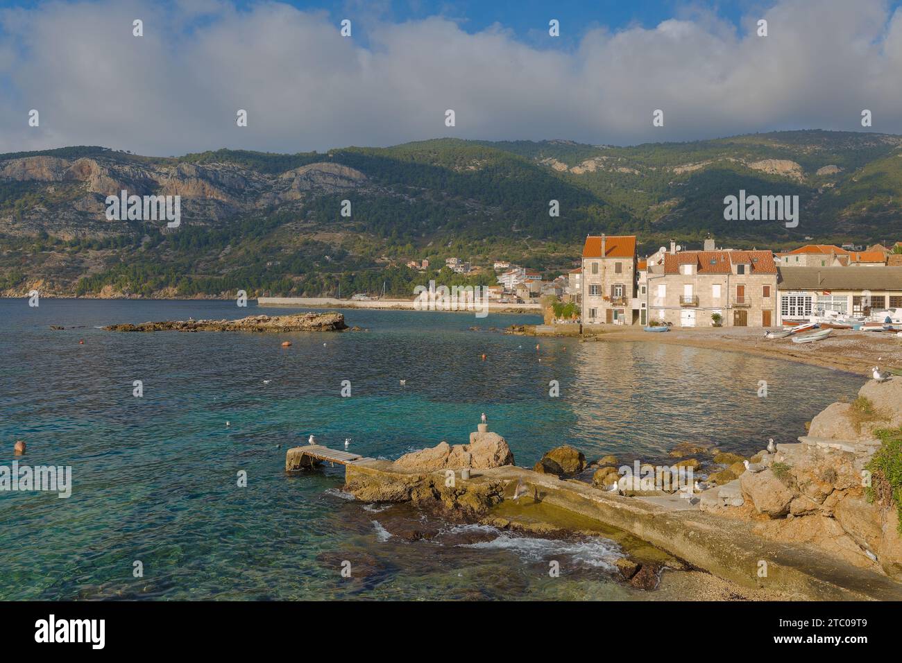 Tranquil seaside view hi-res stock photography and images - Alamy