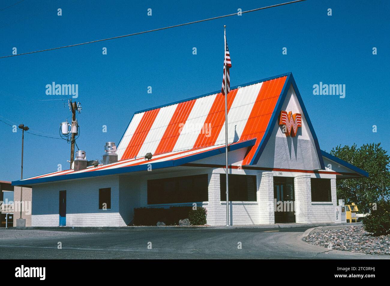 Whataburger fast food restaurant, Las Cruces, New Mexico, USA, John