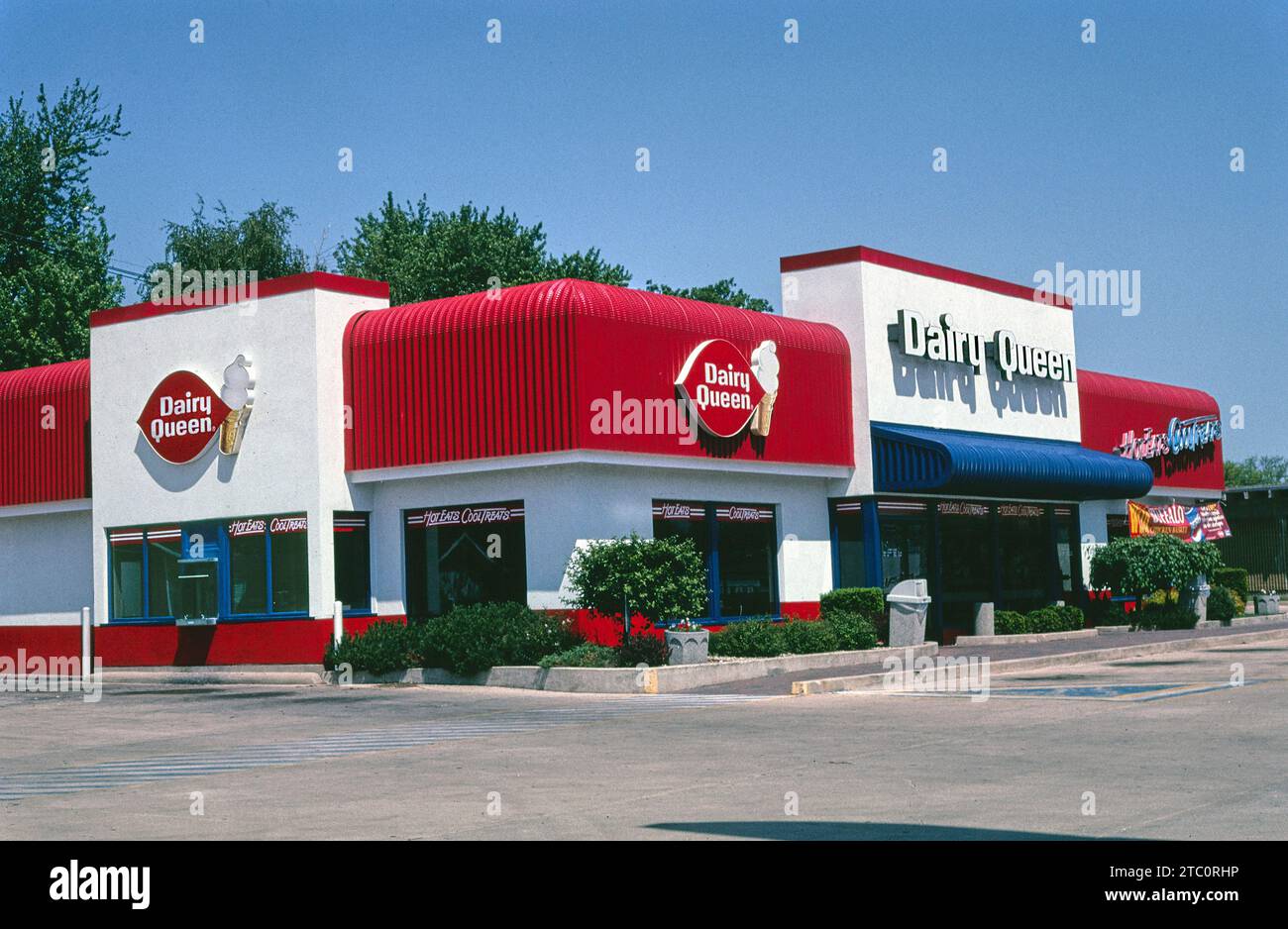 Dairy Queen fast food restaurant, Kewanee, Illinois, USA, John
