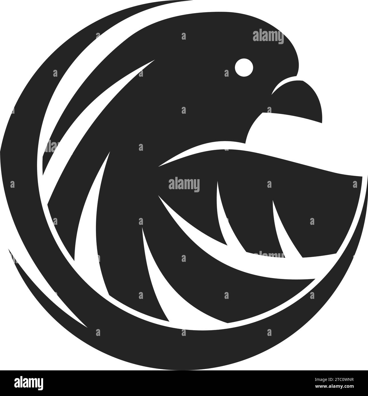 Canary Bird Logo template Isolated. Brand Identity. Icon Abstract