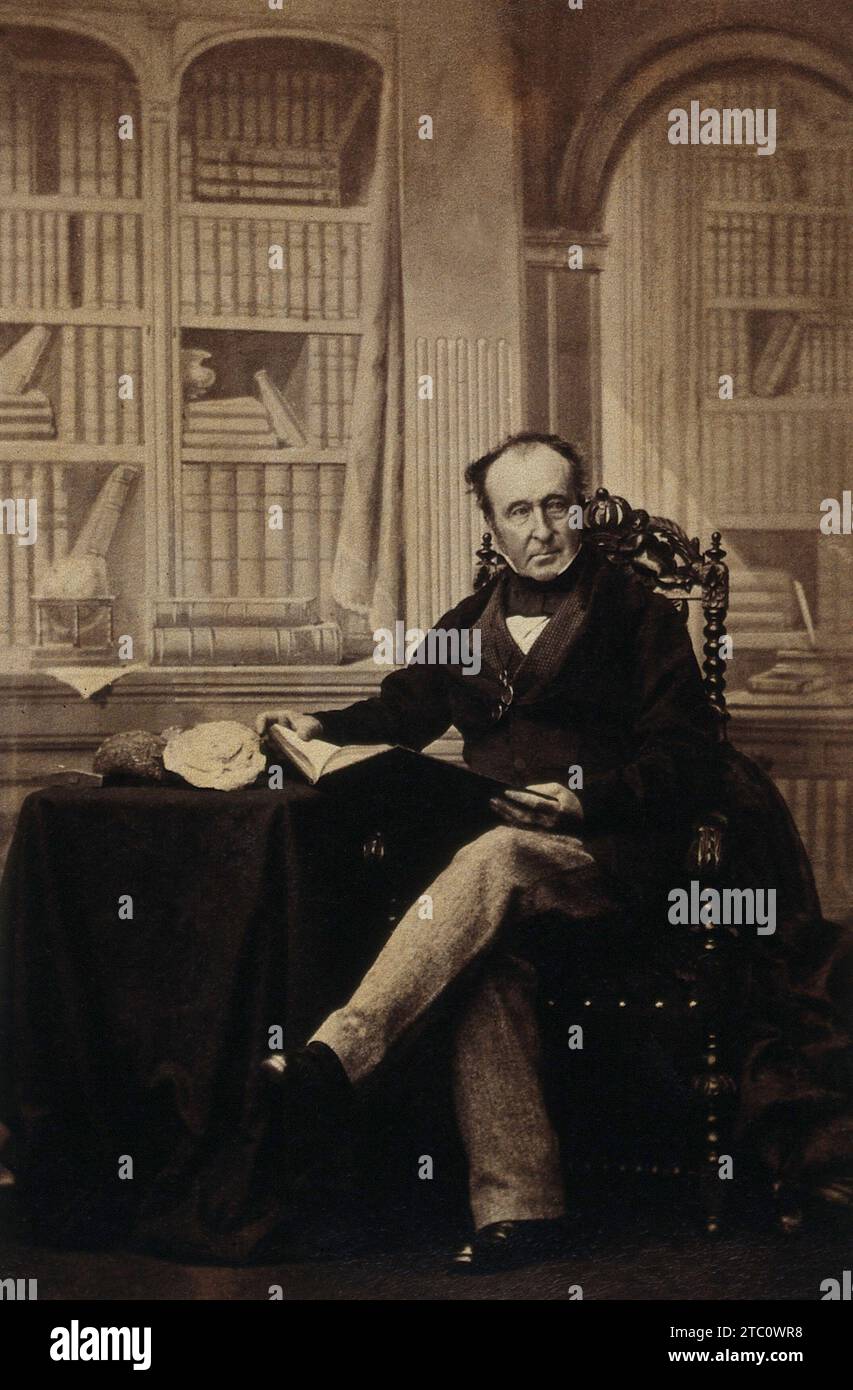 1860 c, GREAT BRITAIN The Scottish geologist and paleontologist Sir