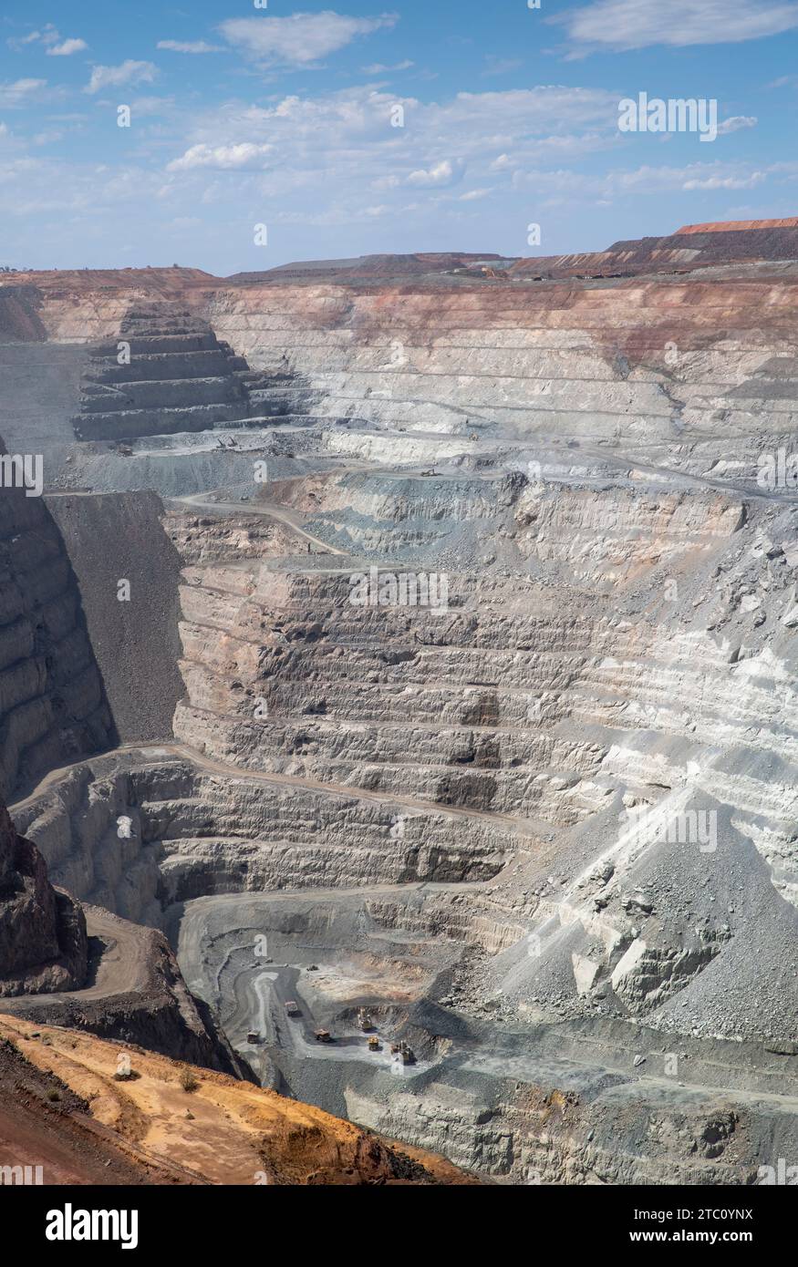The Super Pit, Kalgoorlie, Wetsern Australia Stock Photo Alamy