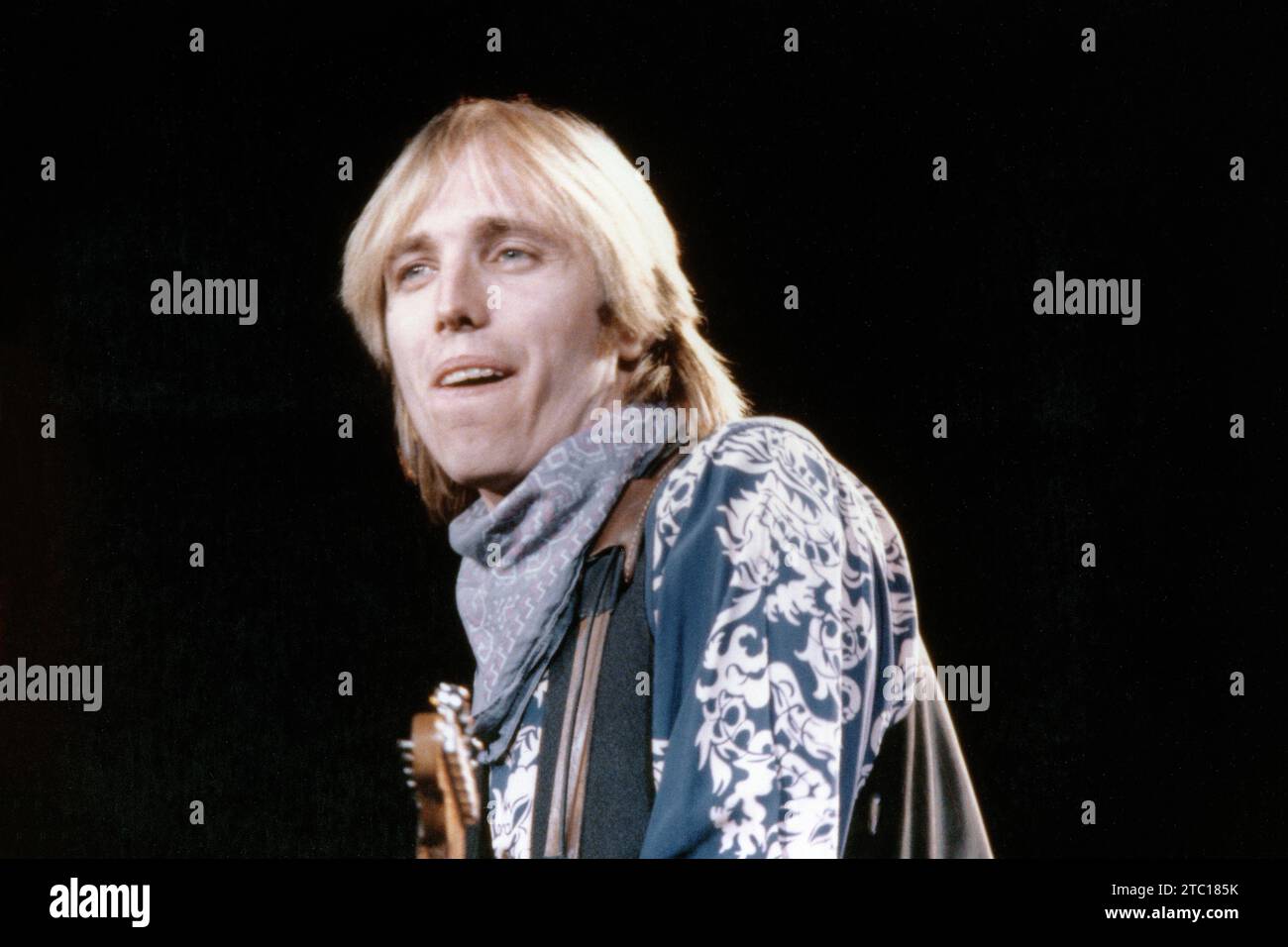 Tom Petty, Civic Center, Providence, RI, USA, August 8, 1981. Stock Photo