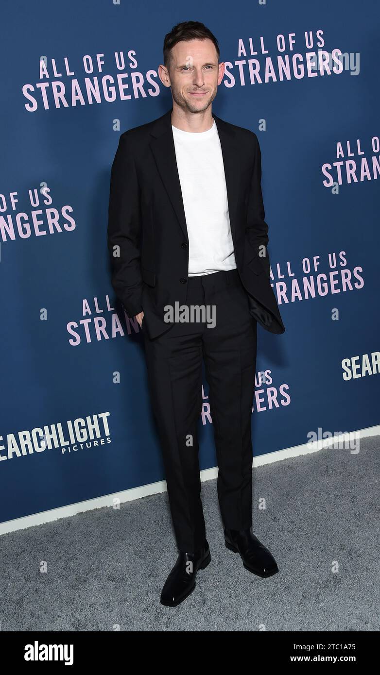 Los Angeles, USA. 09th Dec, 2023. Jamie Bell arriving at the “All Of Us ...