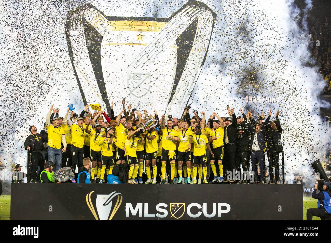 Columbus, Ohio, USA. 9th December, 2023. Columbus Crew wins their third