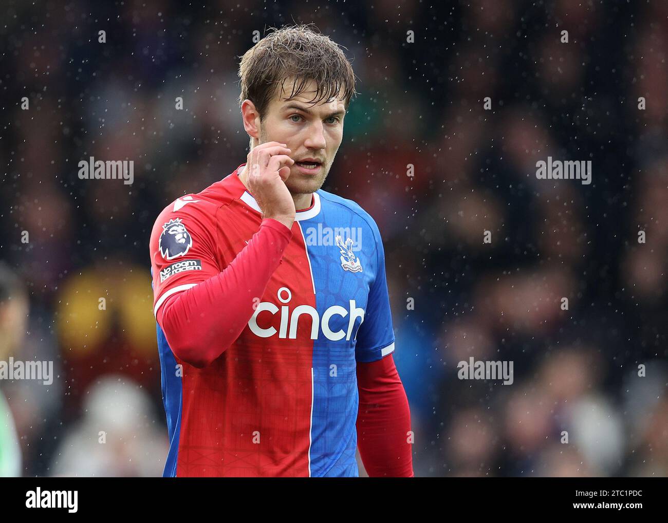 London, UK. 9th Dec, 2023. Joachim Andersen of Crystal Palace during the Premier League match at Selhurst Park, London. Picture credit should read: Paul Terry/Sportimage Credit: Sportimage Ltd/Alamy Live News Stock Photo