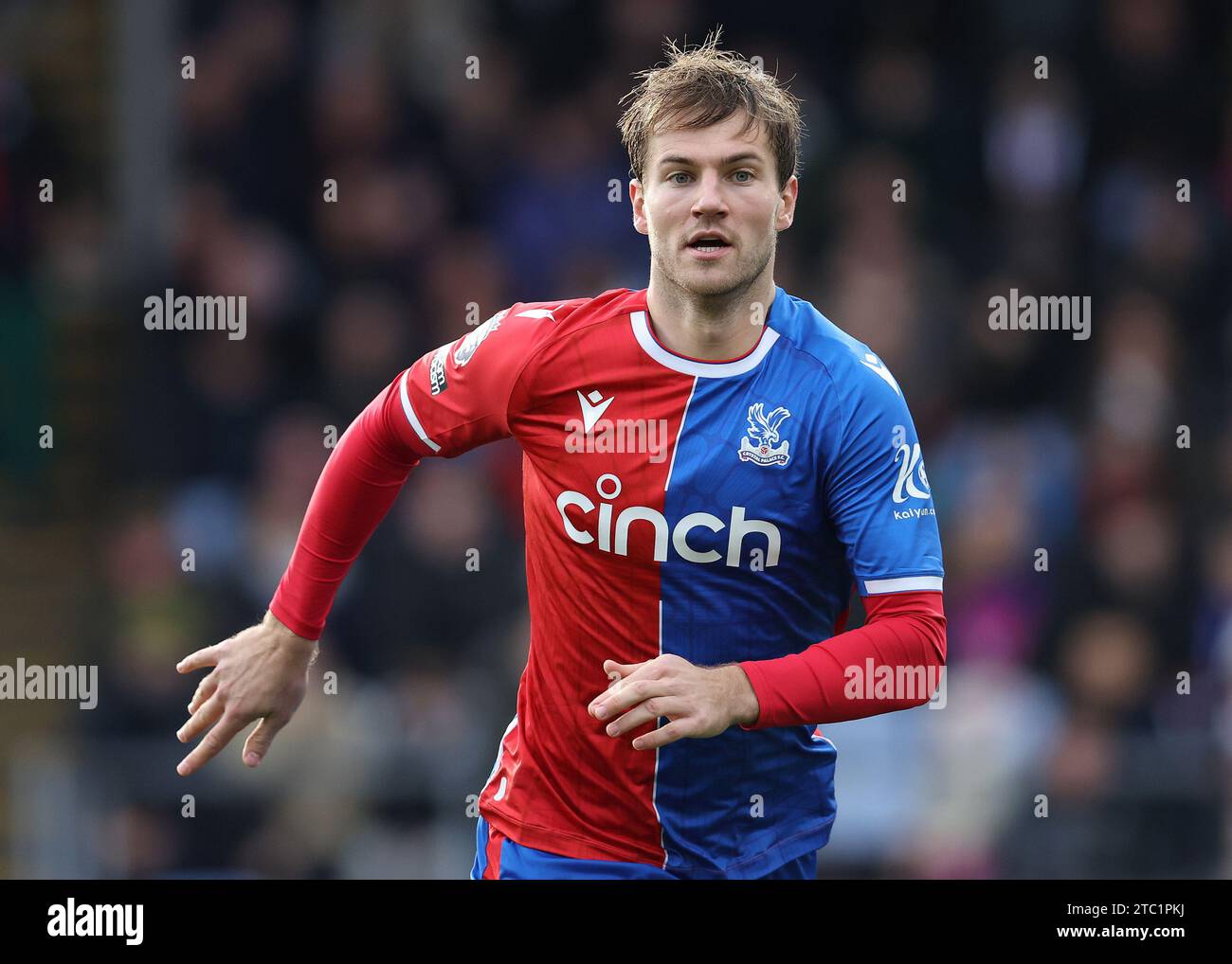 London, UK. 9th Dec, 2023. Joachim Andersen of Crystal Palace during the Premier League match at Selhurst Park, London. Picture credit should read: Paul Terry/Sportimage Credit: Sportimage Ltd/Alamy Live News Stock Photo